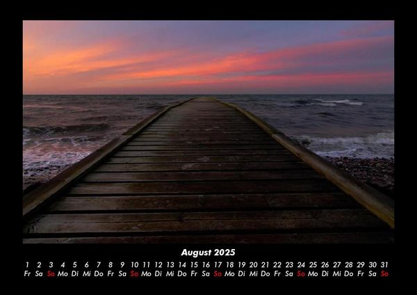 Produktbild: Sonnenuntergang 2025 Fotokalender DIN A3