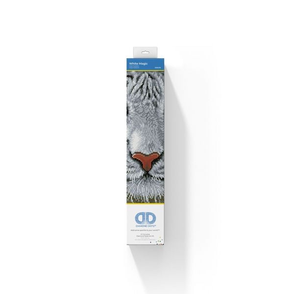 Produktbild: DIAMOND DOTZ - Diamond Painting Weisser Tiger