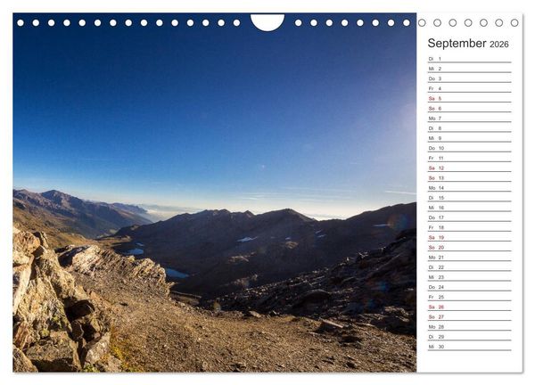 Produktbild: Bergseen im Ultental (Wandkalender 2026 DIN A4 quer), CALVENDO Monatskalender