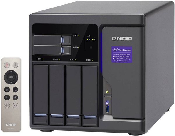 Produktbild: QNAP TVS-682 NAS-Server Geh&auml;use 6 Bay TVS-682-I3-8G