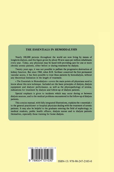 Produktbild: The Essentials in Hemodialysis