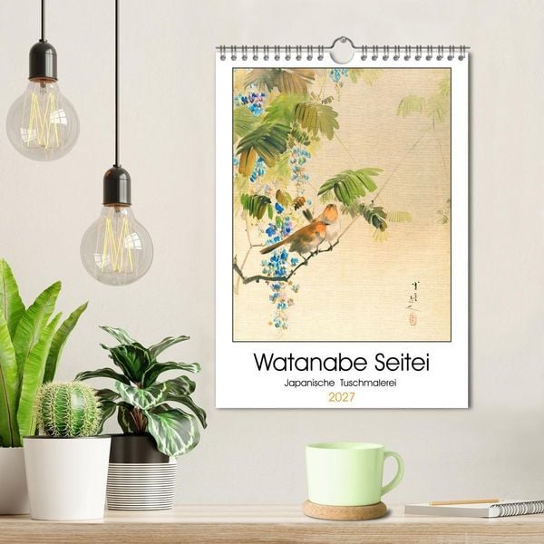 Produktbild: Watanabe Seitei - Japanische Tuschmalerei (Wandkalender 2027 DIN A4 hoch), CALVENDO Monatskalender