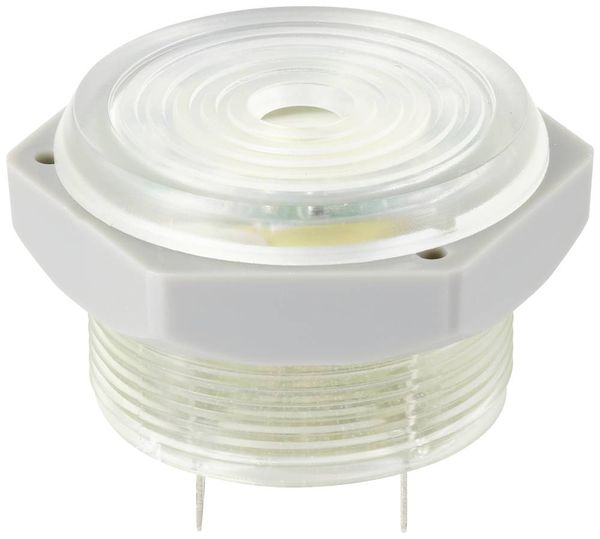 TRU COMPONENTS TC-10475832 Piezo-Signalgeber Geräusch-Entwicklung: 95 dB Spannung: 12 V/DC Dauerton, blaue LED 1 St.
