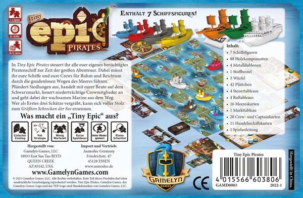 Gamelyn Games - Tiny Epic Pirates