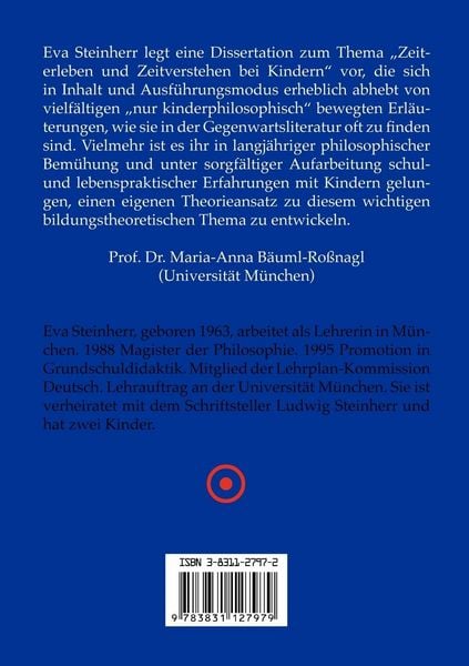 Produktbild: Zeiterleben und Zeitverstehen bei Kindern