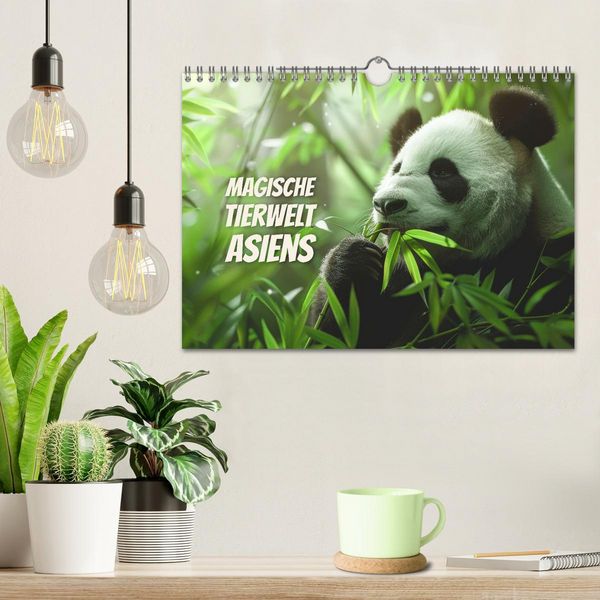 Produktbild: Magische Tierwelt Asiens (Wandkalender 2026 DIN A4 quer), CALVENDO Monatskalender