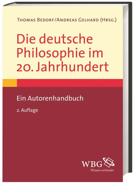 Produktbild: Die deutsche Philosophie im 20. Jahrhundert