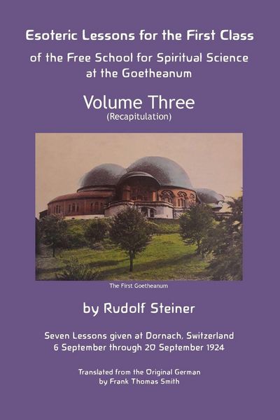 Produktbild: Esoteric Lessons for the First Class of the Free School for Spiritual Science at the Goetheanum