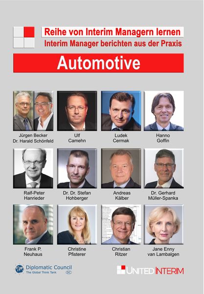 Produktbild: Automotive: Interim Manager berichten aus der Praxis