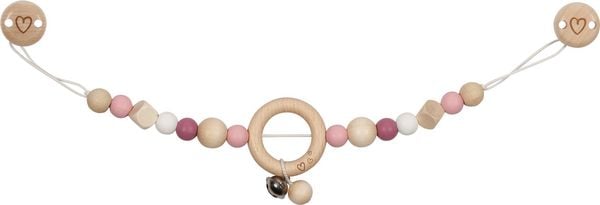 Produktbild: Kinderwagenkette Herz, pink
