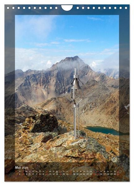 Produktbild: Bergwelten Wandkalender (Wandkalender 2026 DIN A4 hoch), CALVENDO Monatskalender