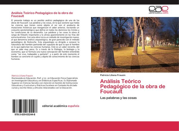 Produktbild: An&aacute;lisis Te&oacute;rico Pedag&oacute;gico de la obra de Foucault