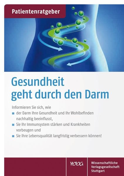 Gesundheit geht durch den Darm, Geheftet von Uwe Gröber,Klaus Kisters, Wissenschaftliche Verlagsgesellschaft, 978-3-8047-3335-0