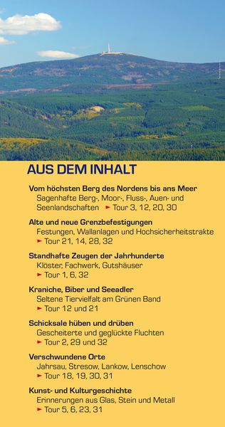 TRESCHER Reiseführer Grünes Band - Der Norden