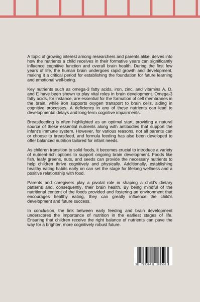 Produktbild: Nourishing Minds: The Link Between Early Feeding and Brain Development