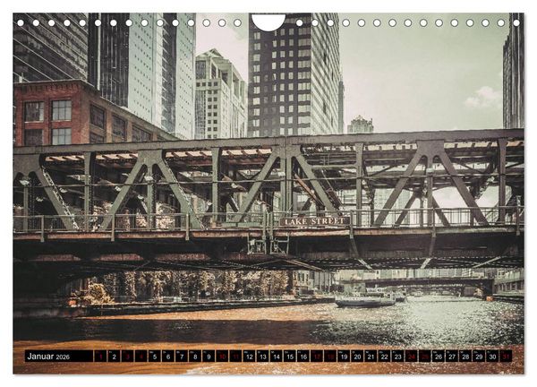 Produktbild: Metropole Chicago (Wandkalender 2026 DIN A4 quer), CALVENDO Monatskalender