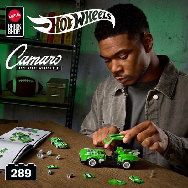 Produktbild: Mattel Brick Shop HW SPEED SERIES CAMARO