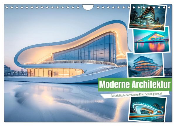 Produktbild: Moderne Architektur (Wandkalender 2026 DIN A4 quer), CALVENDO Monatskalender