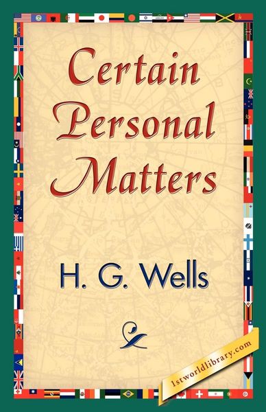 Produktbild: Certain Personal Matters