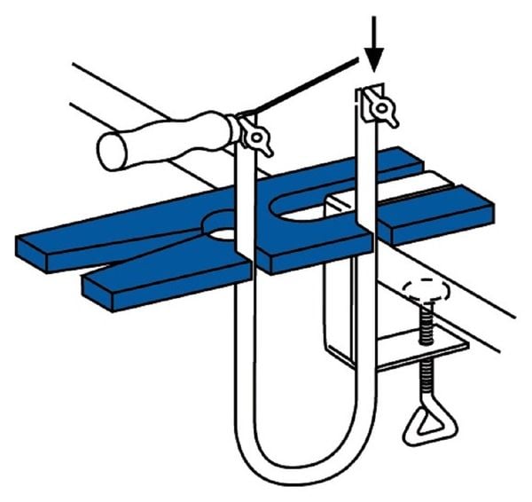 Produktbild: PEBARO 930 - Laubs&auml;ge-Set, 12-teiliges Starter-Set