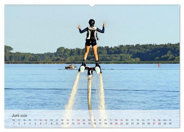 Produktbild: Wassersport - Fun pur (Wandkalender 2026 DIN A2 quer), CALVENDO Monatskalender