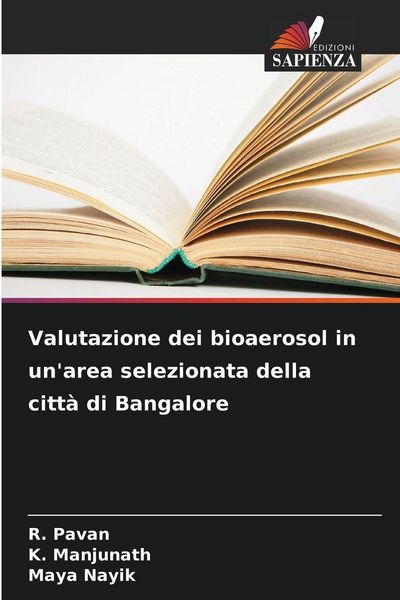 Produktbild: Valutazione dei bioaerosol in un'area selezionata della citt&agrave; di Bangalore