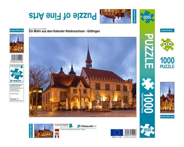 Produktbild: CALVENDO Puzzle Ein Motiv aus dem Kalender Niedersachsen - G&ouml;ttingen | 1000 Teile Lege-Gr&ouml;&szlig;e 64x48cm Foto-Puzzle f&uuml;r gl&uuml;ckliche Stunden