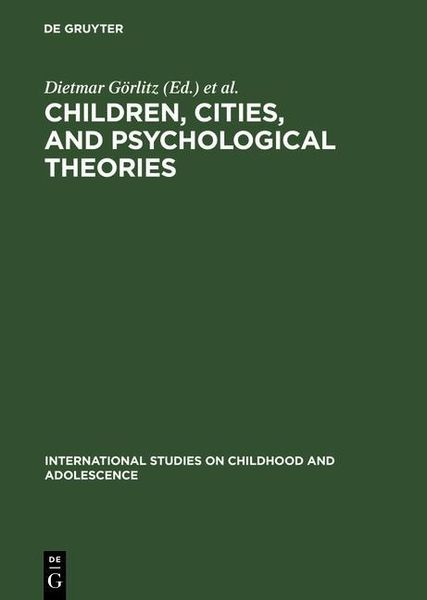 Produktbild: Children, Cities, and Psychological Theories