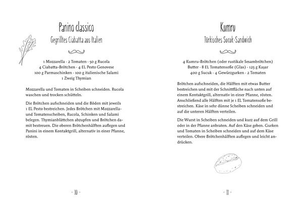 Produktbild: Der kl. K&uuml;chenfreund: Andere L&auml;nder, andere Schnitten (Brot)