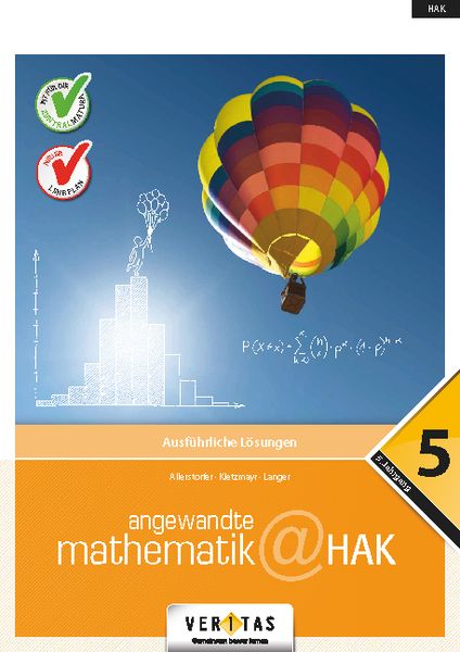 Produktbild: Angewandte Mathematik@HAK 5. Ausf&uuml;hrliche L&ouml;sungen