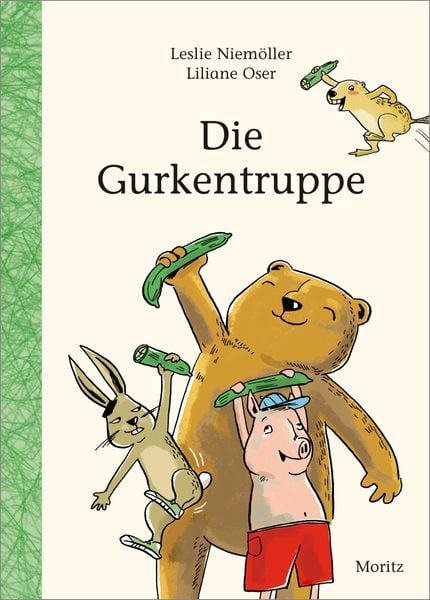 Die Gurkentruppe, Gebundene Ausgabe von Leslie Niemöller, Moritz, 978-3-89565-454-1