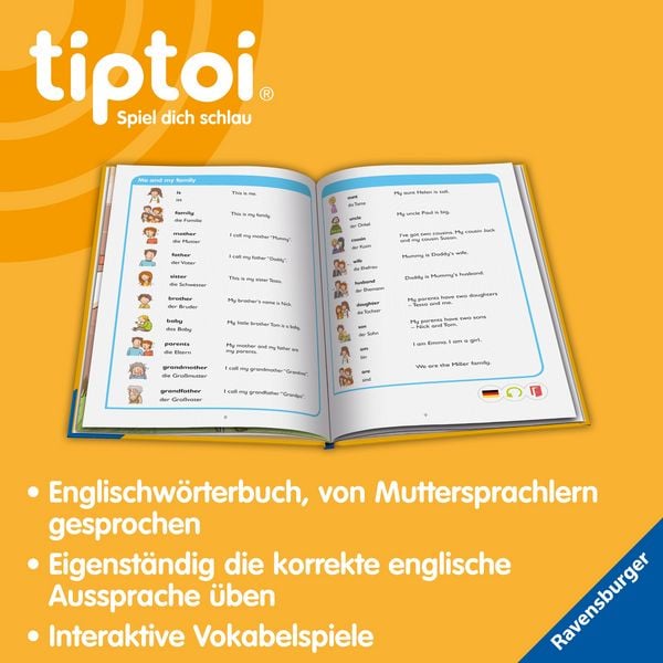 Produktbild: tiptoi&reg; - Grundschulw&ouml;rterbuch Englisch