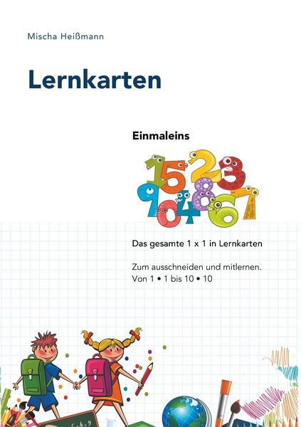 Produktbild: Lernkarten Einmaleins