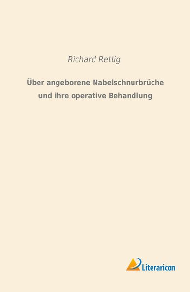 Produktbild: &Uuml;ber angeborene Nabelschnurbr&uuml;che und ihre operative Behandlung