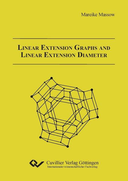 Produktbild: Linear Extension Graphs and Linear Extension Diameter