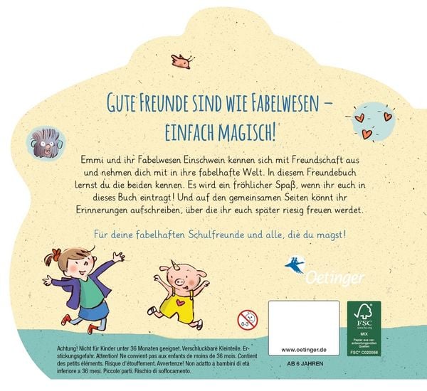 Produktbild: Emmi & Einschwein. Meine fabelhaften Freunde und ich