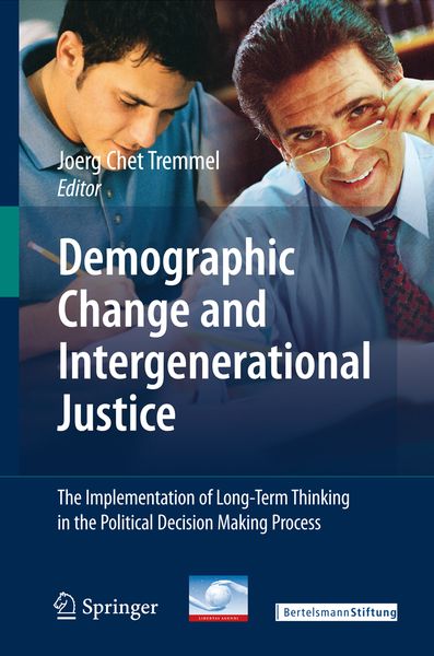 Produktbild: Demographic Change and Intergenerational Justice