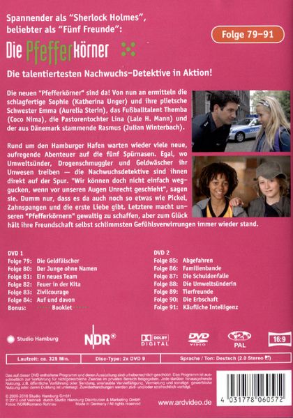 Produktbild: Die Pfefferk&ouml;rner Vol. 7 - Folge 79-91 [2 DVDs]