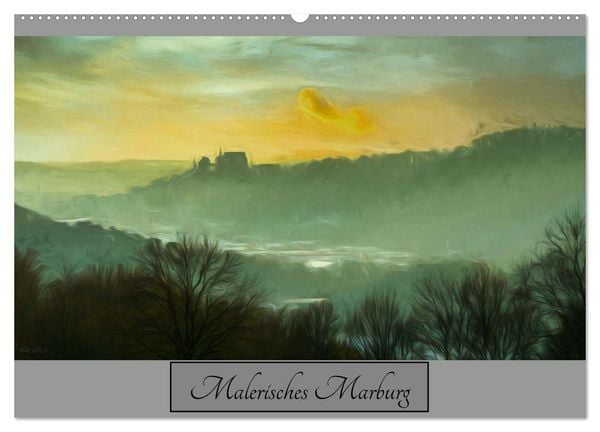 Produktbild: Malerisches Marburg (Wandkalender 2026 DIN A2 quer), CALVENDO Monatskalender
