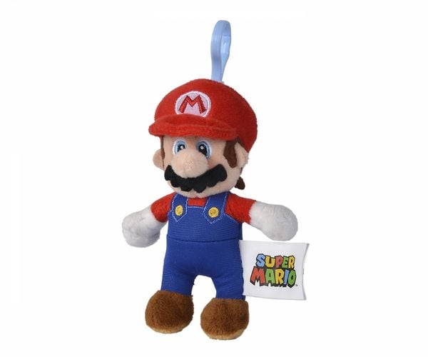 Produktbild: Pl&uuml;schanh&auml;nger SUPER MARIO 12cm 5fach sortiert