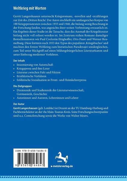 Produktbild: Weltkrieg mit Worten