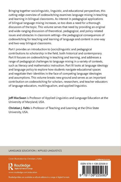 Produktbild: Codeswitching in the Classroom