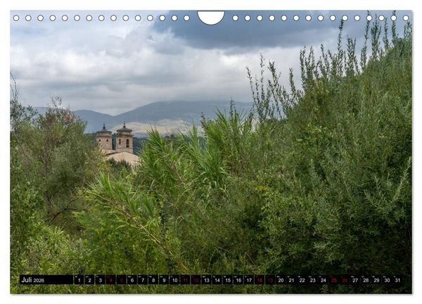 Produktbild: Einsame D&ouml;rfer - Eine Wanderung in den Abruzzen (Wandkalender 2026 DIN A4 quer), CALVENDO Monatskalender