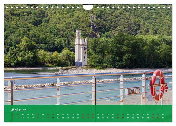 Produktbild: Eine Kreuzfahrt auf dem Rhein (Wandkalender 2027 DIN A4 quer), CALVENDO Monatskalender