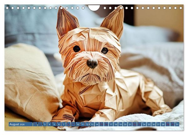 Produktbild: Wenn Papier zum Leben erwacht (Wandkalender 2026 DIN A4 quer), CALVENDO Monatskalender