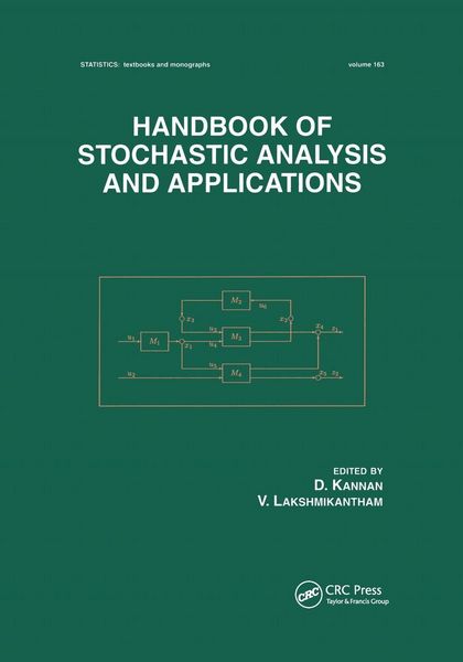 Produktbild: Handbook of Stochastic Analysis and Applications