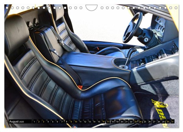 Produktbild: Der Teufel tr&auml;gt Gelb - Lamborghini Diablo (Wandkalender 2025 DIN A4 quer), CALVENDO Monatskalender