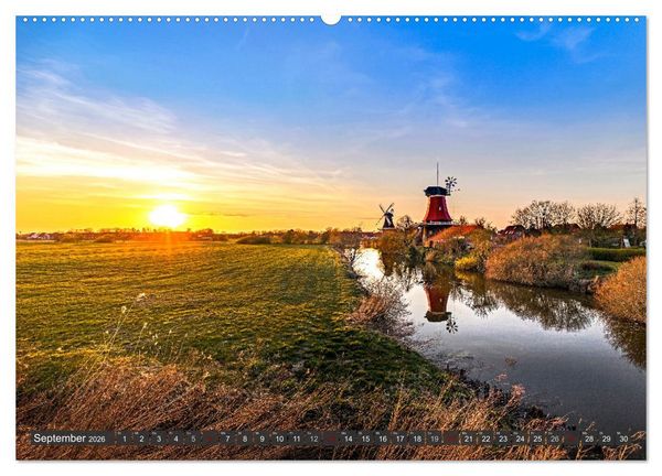 Produktbild: GREETSIEL-LIEBE (Wandkalender 2026 DIN A2 quer), CALVENDO Monatskalender