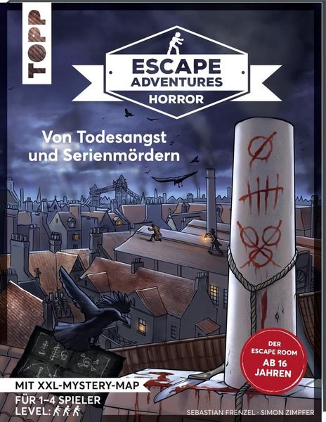 Produktbild: Escape Adventures HORROR &ndash; Von Todesangst und Serienm&ouml;rdern