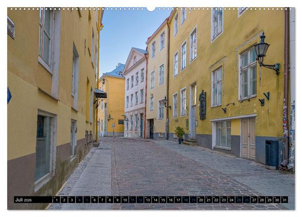 Produktbild: Nordischer Glanz &ndash; Tallinn - Riga - Vilnius (Wandkalender 2026 DIN A2 quer), CALVENDO Monatskalender